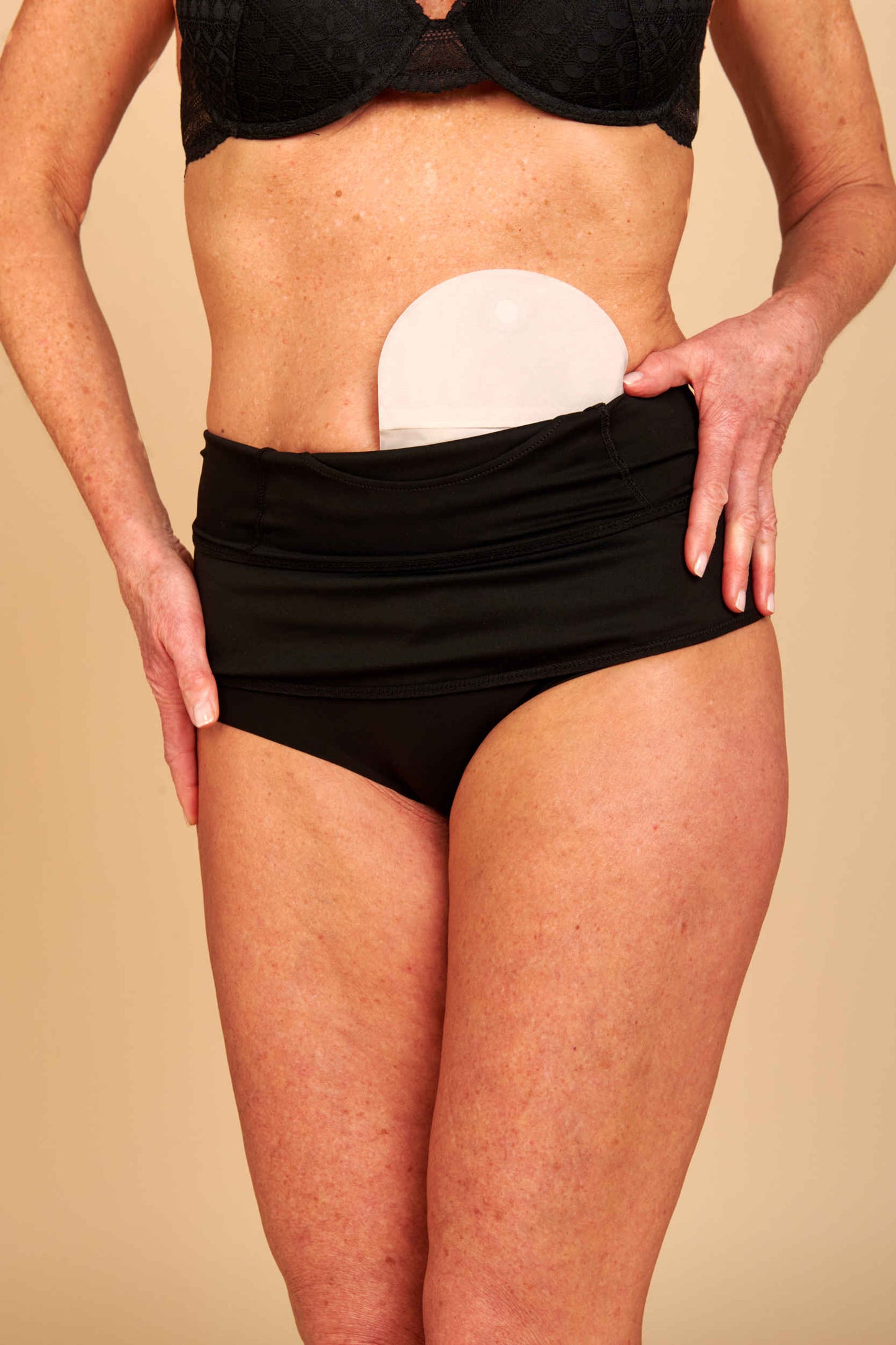 SIIL Ostomy Panty Black - CLASSIC