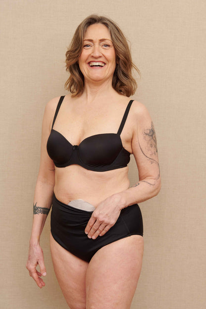 SIIL Ostomy Panty Black - CLASSIC