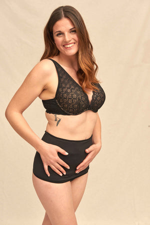 🖤 Ostomy Basic Wrap – Black