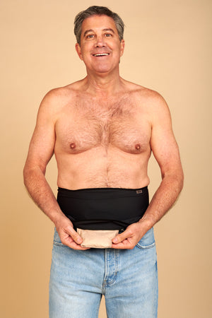 Ceinture pour stomie et soutien pour hernie péristomiale SIIL Unisexe