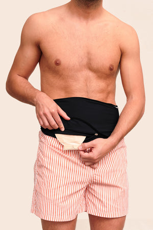 Ceinture pour stomie et soutien pour hernie péristomiale SIIL Unisexe