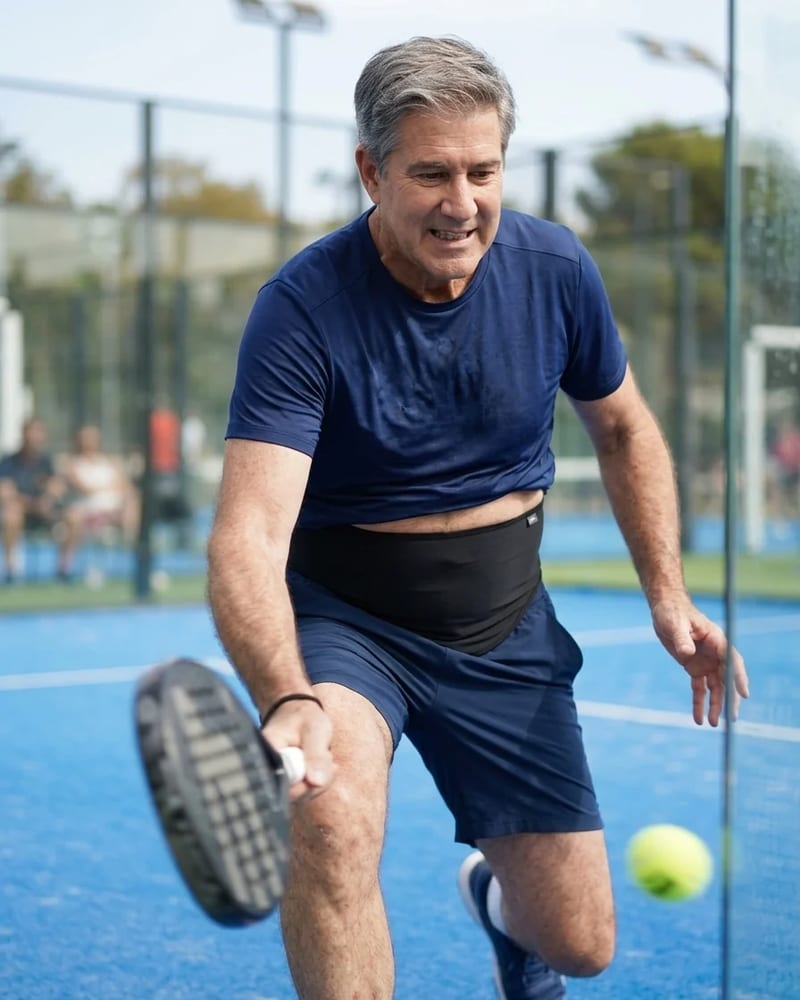 Muški stomni pojas — Crni
