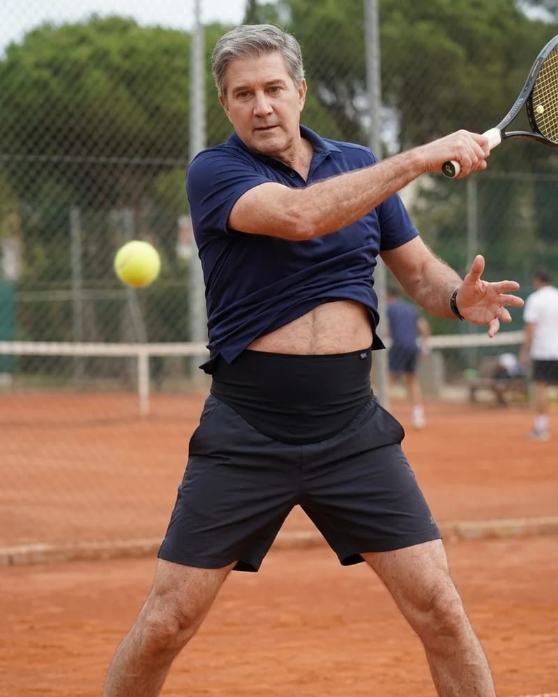 Muški stomni pojas — Crni